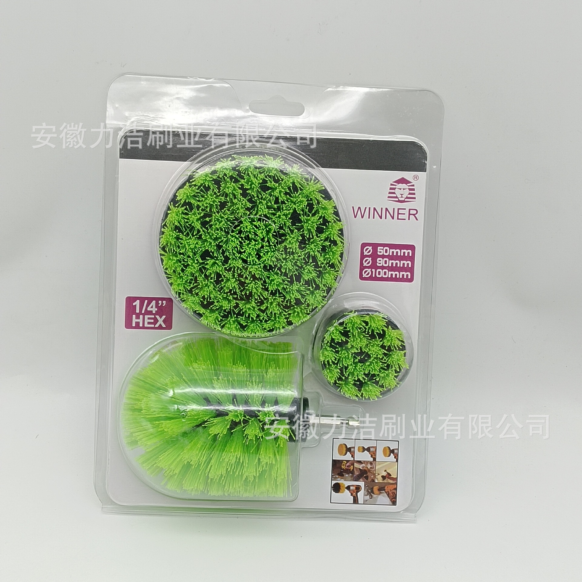 Venta caliente transfronteriza cepillo de taladro eléctrico cepillo de limpieza eléctrico traje de limpieza azulejo hueco disco cepillo de limpieza de coches