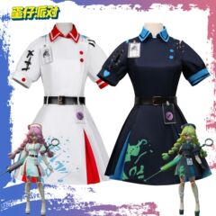 Eggboy Party COS マッドナースヘザー コスプレ衣装 大人子供ゲーム アニメ 二次元衣装