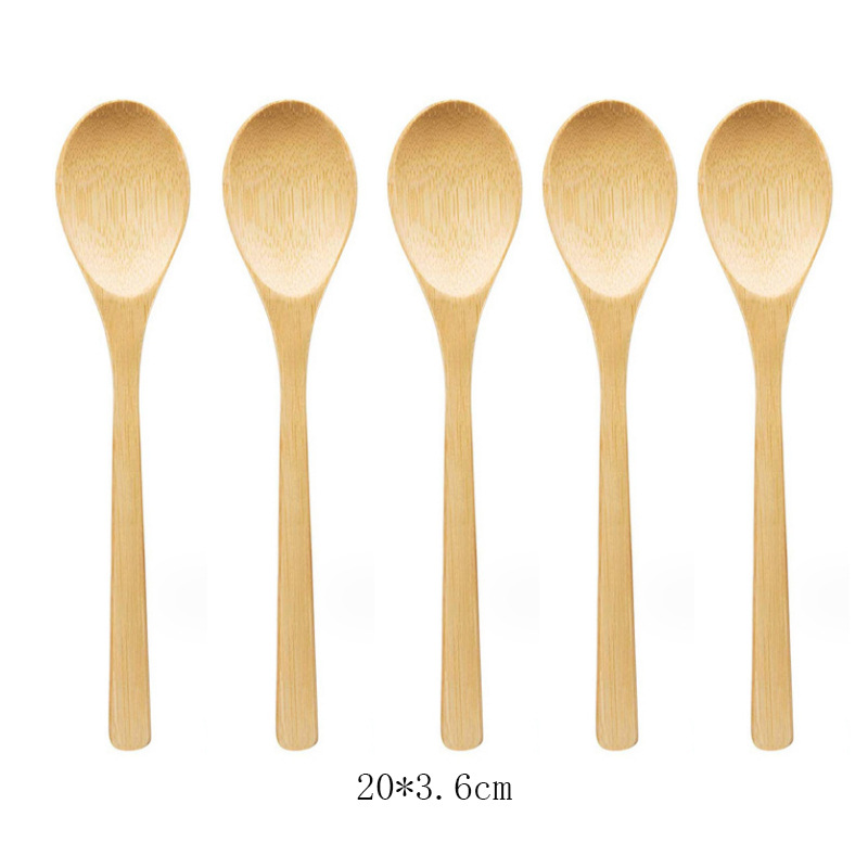 Cuchara de madera de miel tallada cuchara de bambú hecha a mano creativa láser Halloween Navidad diseño cuchara de madera cuchara de bambú del Amazonas