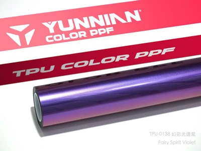 Auto Color Change Film car color change film, dreamy - tpu-iridescent-spectrum-purple-dual-use-for-wet-and-dry-surfaces-15215m