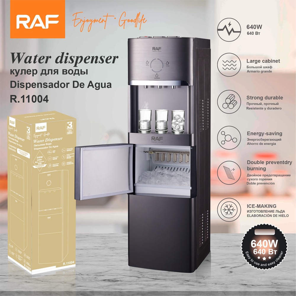 Compresor transfronterizo RAF Mecanismo Europeo de agua potable máquina de hielo frío Oficina doméstica protección del medio ambiente bebida inteligente de tres líderes image 6