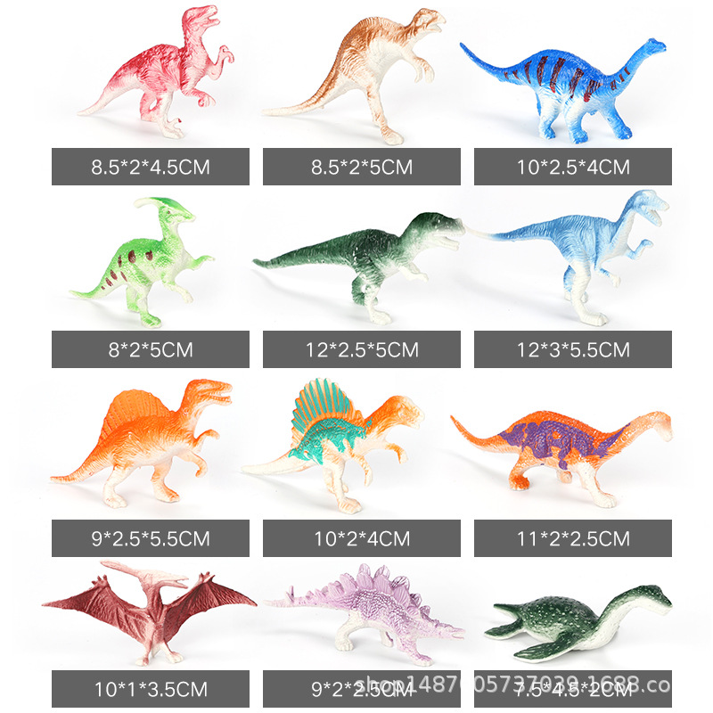 Modelo animal transfronterizo Zoológico para niños dinosaurio juguete traje simulación animal Marina pequeño insecto modelo