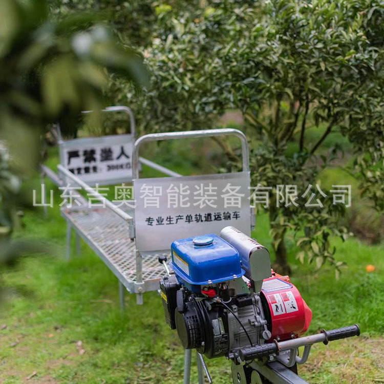 Self-Propelled Single-Cylinder Fully Automatic Cargo Loading Transport Aircraft High-Horsepower Mountain Climbing Crop Transport Rail Car