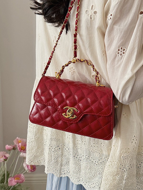 Bolso de mujer 2026 nueva moda lingue de lujo ligero bolso de mano pequeño bolso de mano de lujo ligero de alta calidad bolso de cadena de lujo
