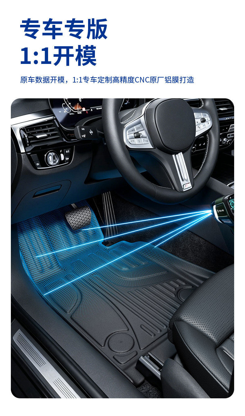 Volkswagen Lavida, Bora, Passat, Magotan, Polo, Lamando, Sagitar, Jetta, Santana Special Tpe Car Floor Mats