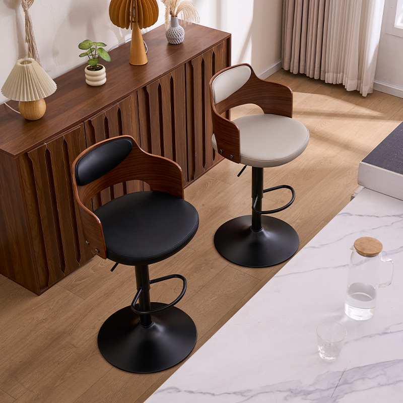 Bar Stool, Light Luxury, Simple, Adjustable Chair, Cashier High Stool, Home Bar Stool, Bar Table and Chair, High Stool