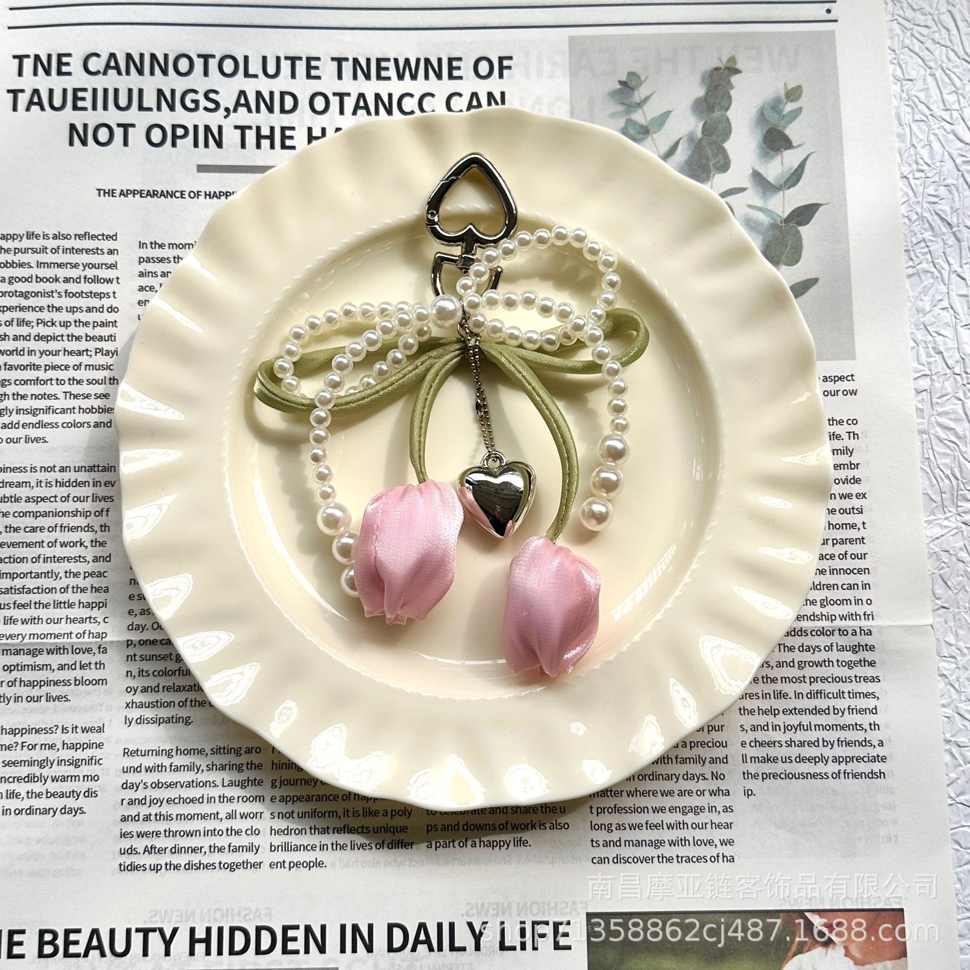 El Pink Pearl Bow