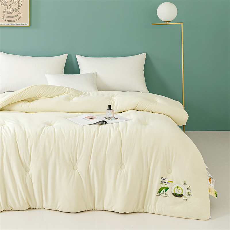 A類針織棉玉米被抱抱被加厚保暖冬被被芯批發團購禮品網銷直播