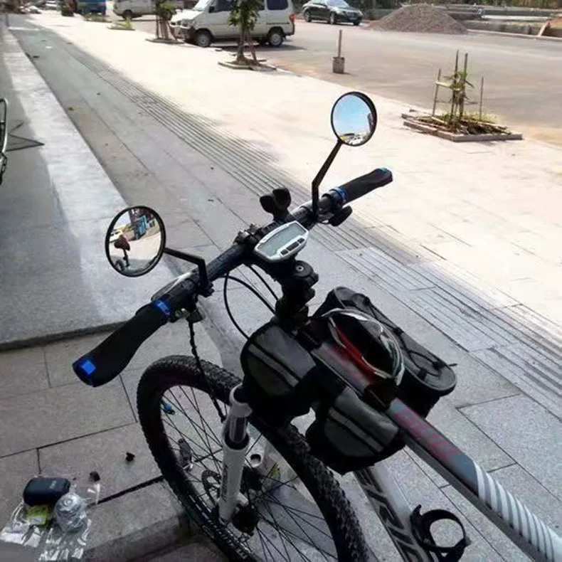 Стеклянный электрический автомобиль, зеркало заднего вида, велосипед, ретроотражающая педаль