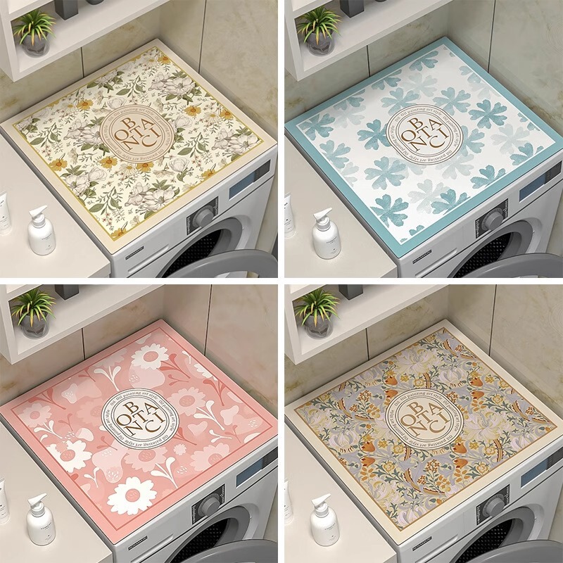 Drum Washing Machine Cover Pad Countertop Protective Pad French Sun Protection Waterproof Dust Cover Refrigerator Cover Bedside Table Mat Drum Washing Machine Cover Pad Countertop Protective Pad French Sun Protection Waterproof Dust Cover Refrigerator Cover Bedside Table Mat