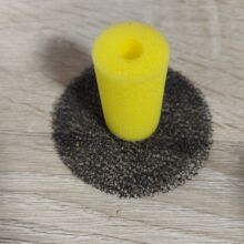 厂家货源泳池过滤海绵管柱子过滤网 水池液压机过滤棉吸油