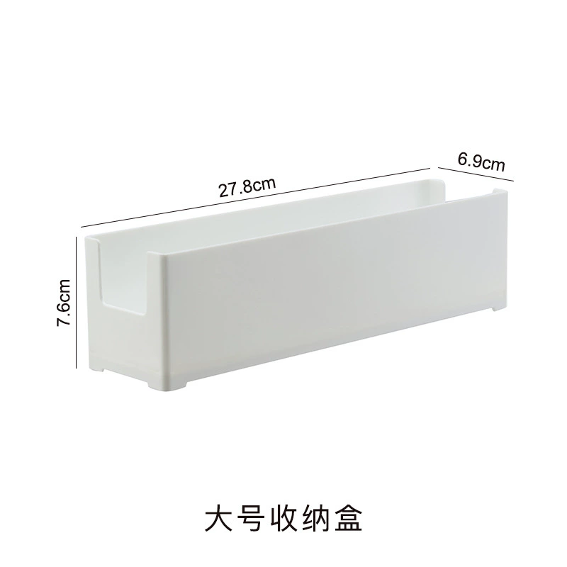 Japanese table rectangular plastic storage box, classification