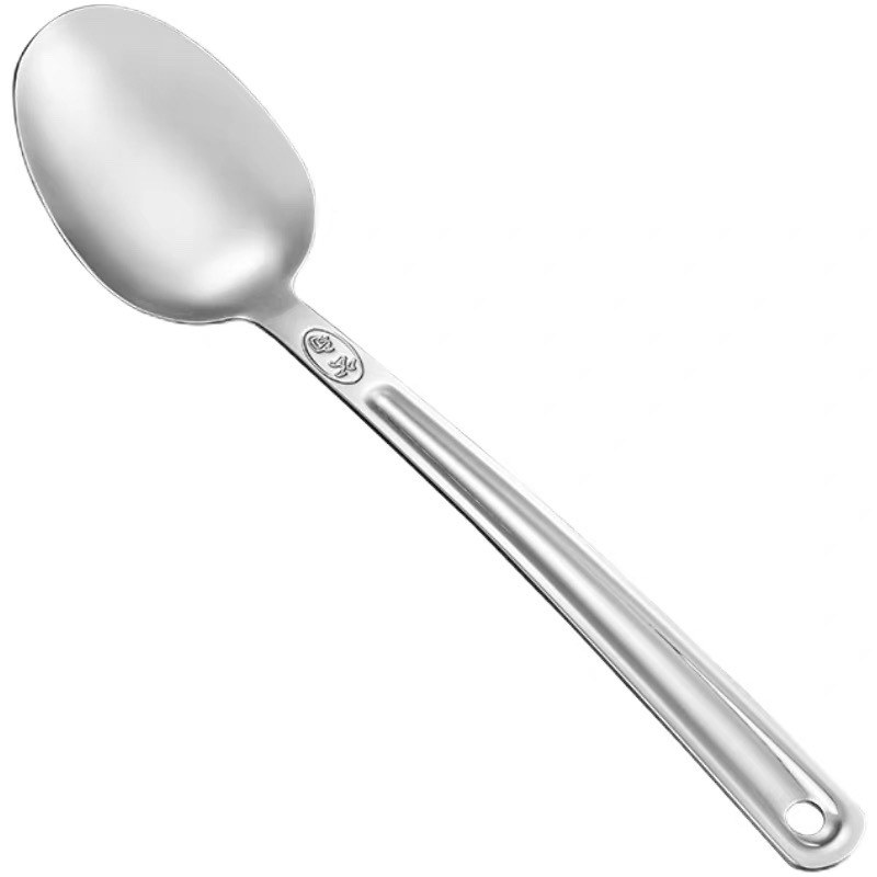 Espesado 304 acero inoxidable cucharas caseras cucharas