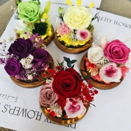 永生花;鲜花花艺制品