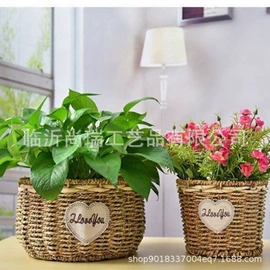 植物工艺品;收纳篮/筐;女士手提包