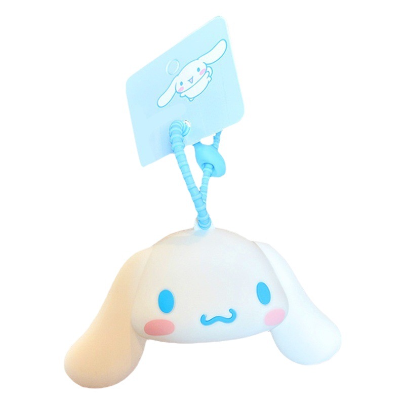 Genuino Sanrio coolomi monedero lindo Merlot gran oreja perro auricular bolsa exquisita chica corazón bolsa colgante