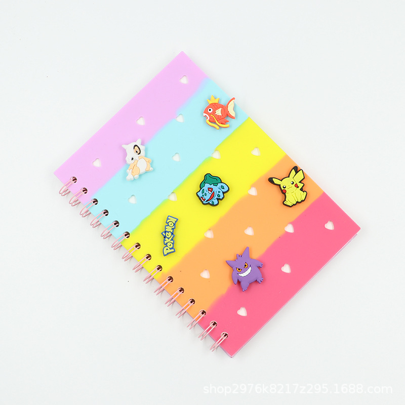 Cuaderno de mano de silicona DIY transfronterizo de alto valor facial creativo de tendencia cuaderno de cuentas lindo simple y descompreso