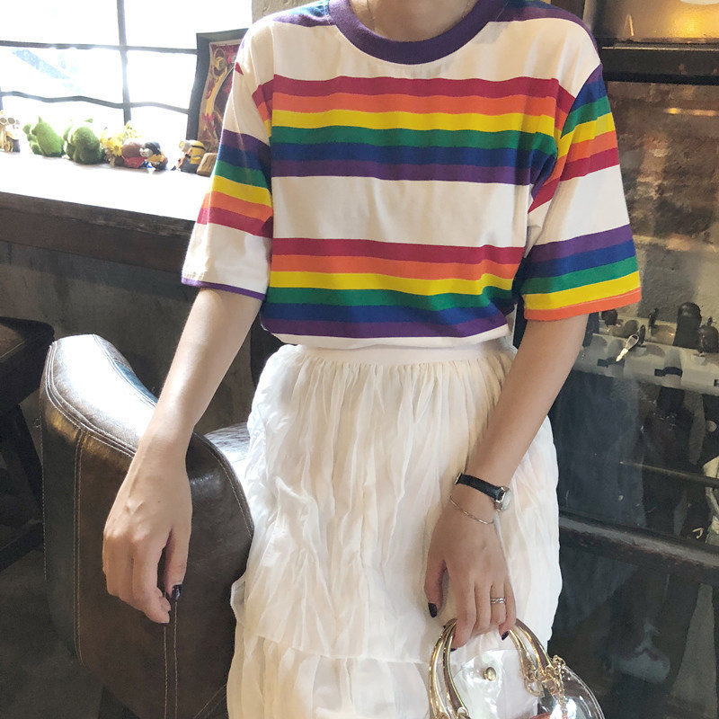 Rainbow Short Sleeve T-Shirt 5
