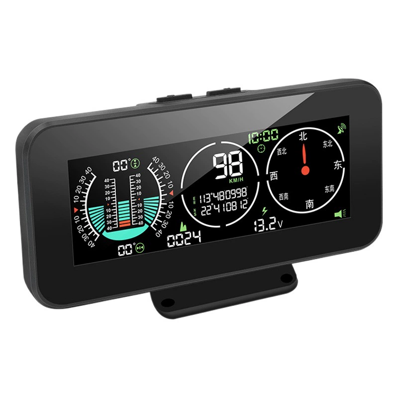 Автомобиль General Motors Горизонтальный уклон GPS компас Напряжение Высота автомобиля HUD вверх дисплей