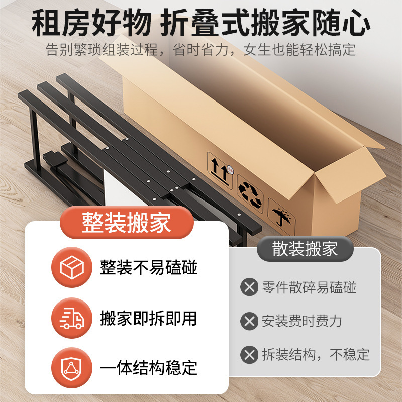 Libre de instalación armario hogar dormitorio plegable simple armario de tela habitación de alquiler fuerte y durable marco de acero armario de almacenamiento armario