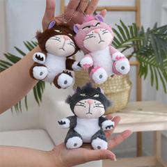新しいルシファー猫ぬいぐるみ人形ペンダントカップルバッグペンダント面白い人形人形グラバー