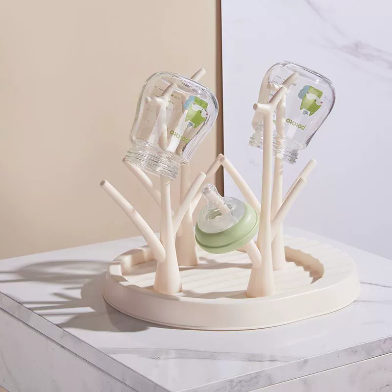 Bottle detergent, drying rack, feeding bottle, dustproof storage system