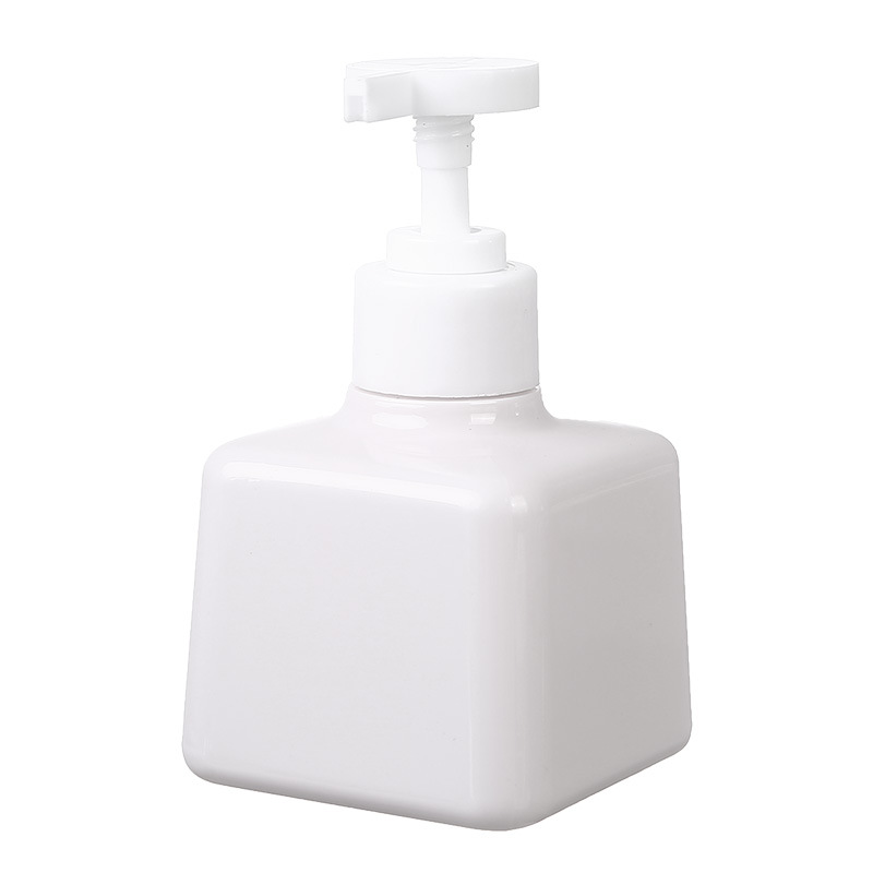 Botella de empollado de emulsión cuadrada cuadrada para el hogar, gel de ducha para niños, jabón para manos, champú de pequeña capacidad, botella cosmética