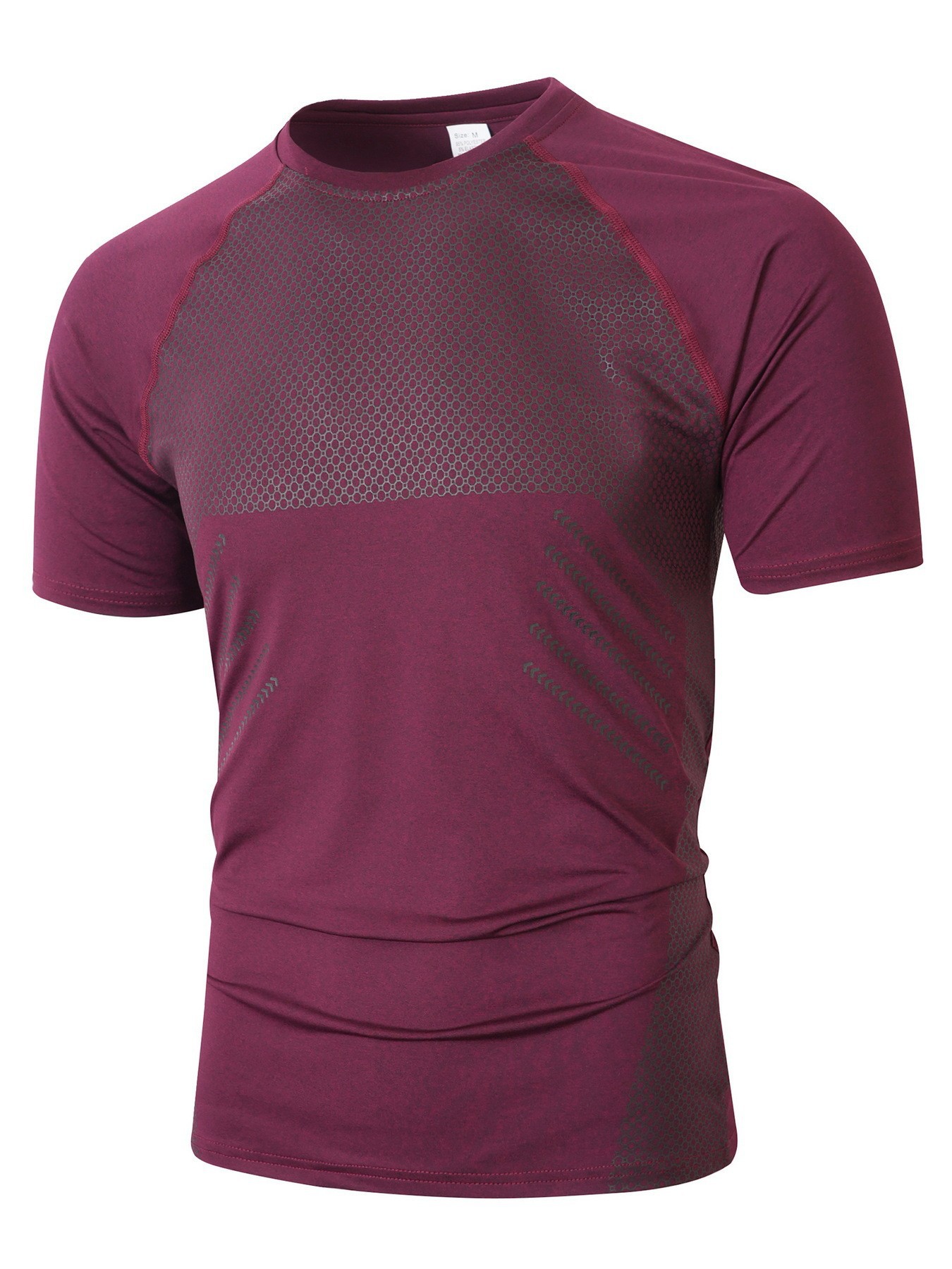 Men's Clothing Men's Fitness Sports T-Shirt Style Tight Fit Casual Short Sleeve Training Clothes For Formal & Casual_viptrois.com
