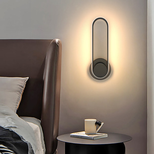 Wholesale modern simple lamps Adjustable Bedside lamp bedroom living room stairs aisle wall lamp LED rotating wall lamp