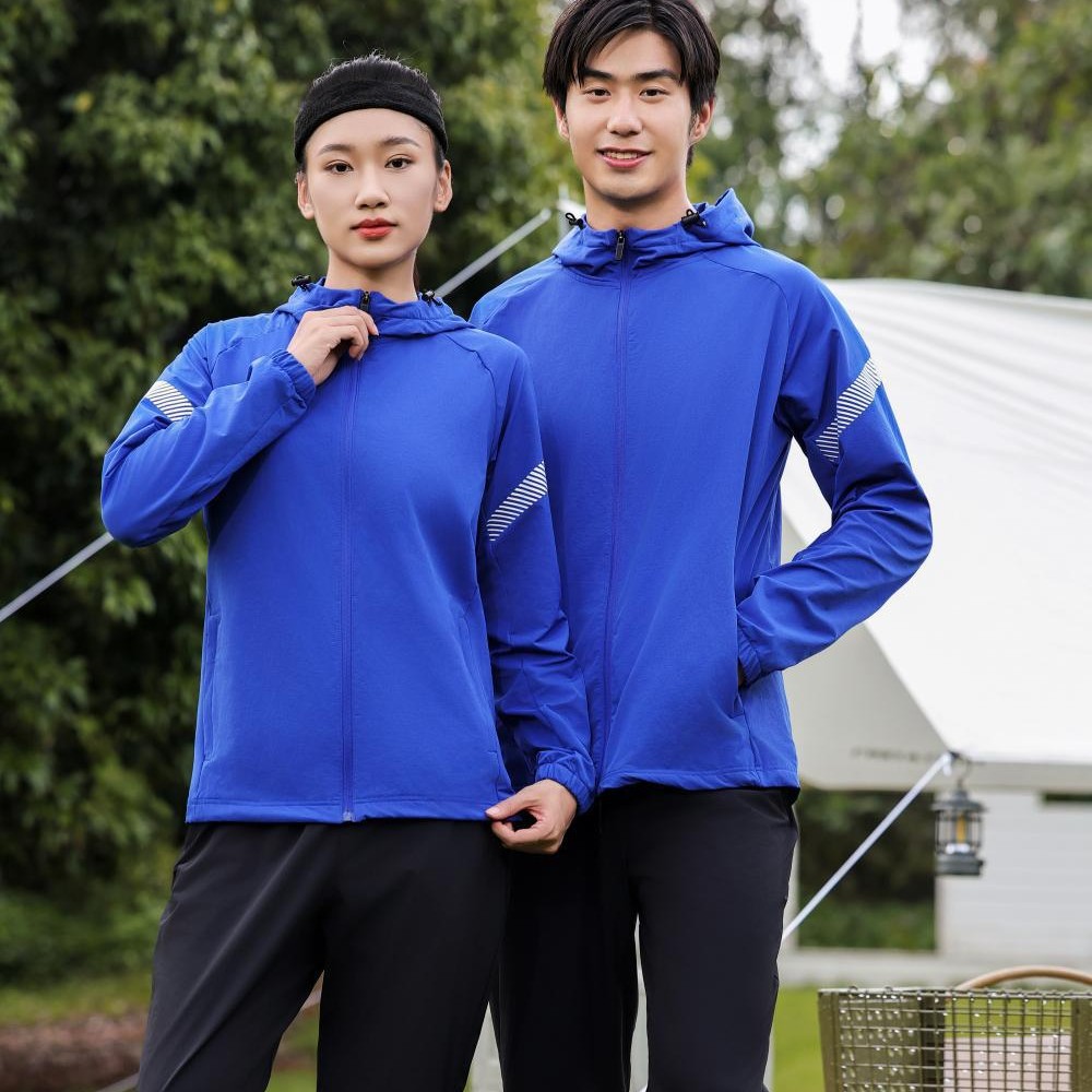 25 años de nuevo grupo de construcción de otoño y invierno ropa de trabajo chaqueta encapuchada chaqueta deportiva de moda casual impresión log