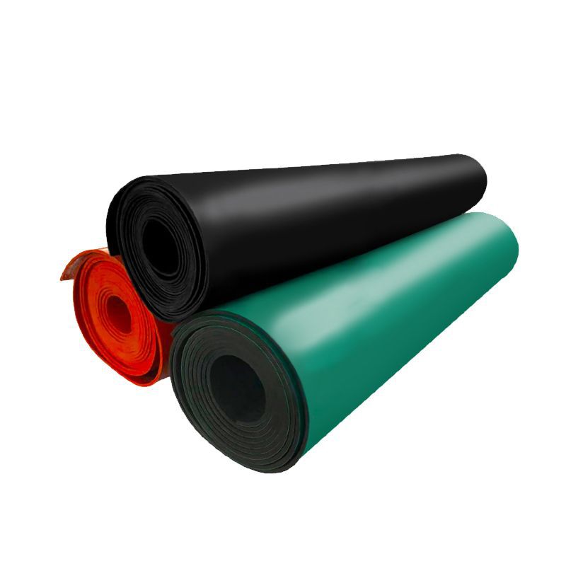 定制供应耐高温橡胶板 牛马羊棚板 透明 绝缘 阻燃 防滑橡胶皮