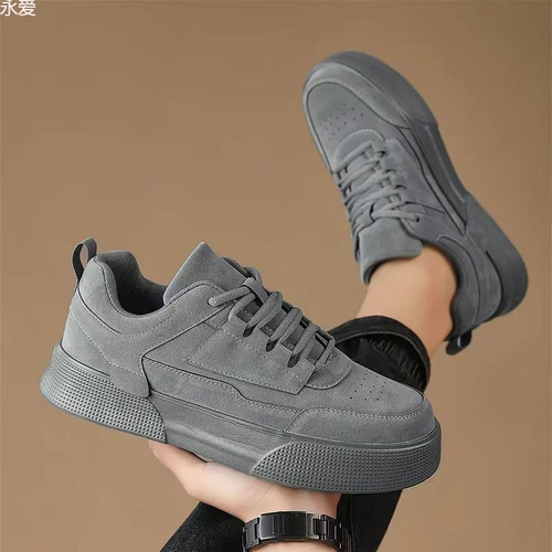 Eurasian plus-size men's shoes 39-48 sizes spring and autumn Temu best-selling trendy casual sports board shoes wholesale
