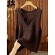 European V-neck Hollow Knitted Vest Women's Spring and Summer New Sleeveless Sweater Vest Thin Fashionable Waistcoat Fashion