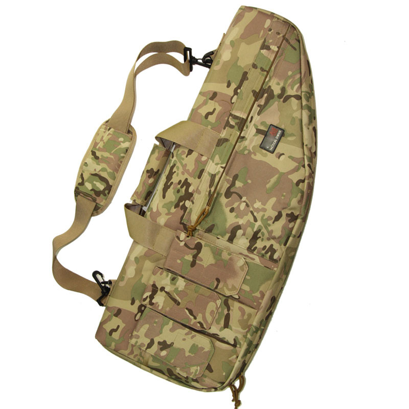 공장 직접 내장 계란 면화 전술 가방 충격 방지 야외 빠른 총 가방 75CM 비스듬한 방수 줄 사각형 가방