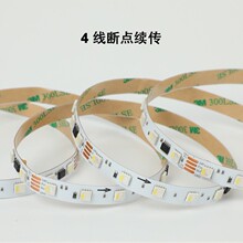 LED5050RGBW四色幻彩可编程全彩灯带ws2814 WS1834跑马流水软灯条