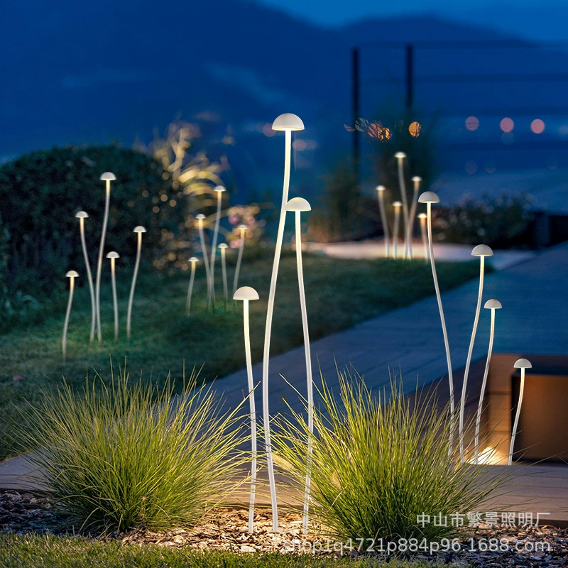 Грибная газонная лампа для сада B&B, вилла, специальная ландшафтная лампа, садовая пейзажная декоративная лампа, уличная водонепроницаемая атмосферная лампа