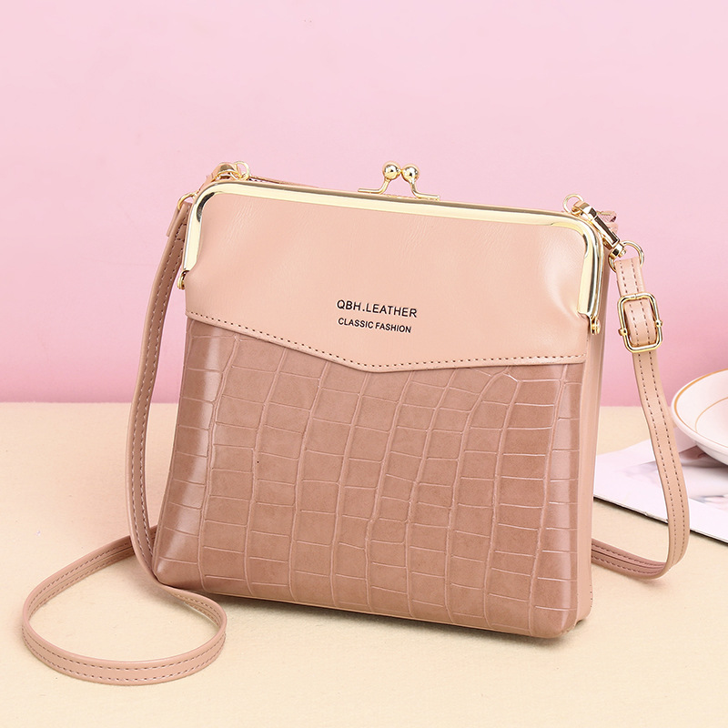 Cartera de Mujer 2025 con Patrón de Cocodrilo, Bolso para Teléfono, Bolso Bandolera Retro de un Solo Hombro, Cartera Larga para Mujer con Diseño Antirrobo