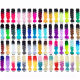 Chemical fiber big braid high temperature silk dirty braid color gradient boxing braid big thick braid jombobraidhair