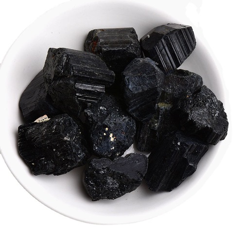 Natural black tourmaline rough stone, black tourmaline, aromatherapy stone, aroma stone, jewelry, ornaments, crafts wholesale