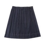 Цветная студенческая юбка в складку, японская длинная юбка