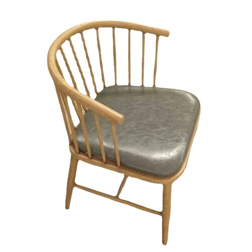 Hotel dining chairs, household solid wood princess chairs, milk tea shop round chairs, snack shop computer chair back chairs, wholesale