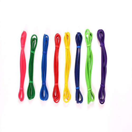 Elastic bands for yoga, dance, stretching, and training.