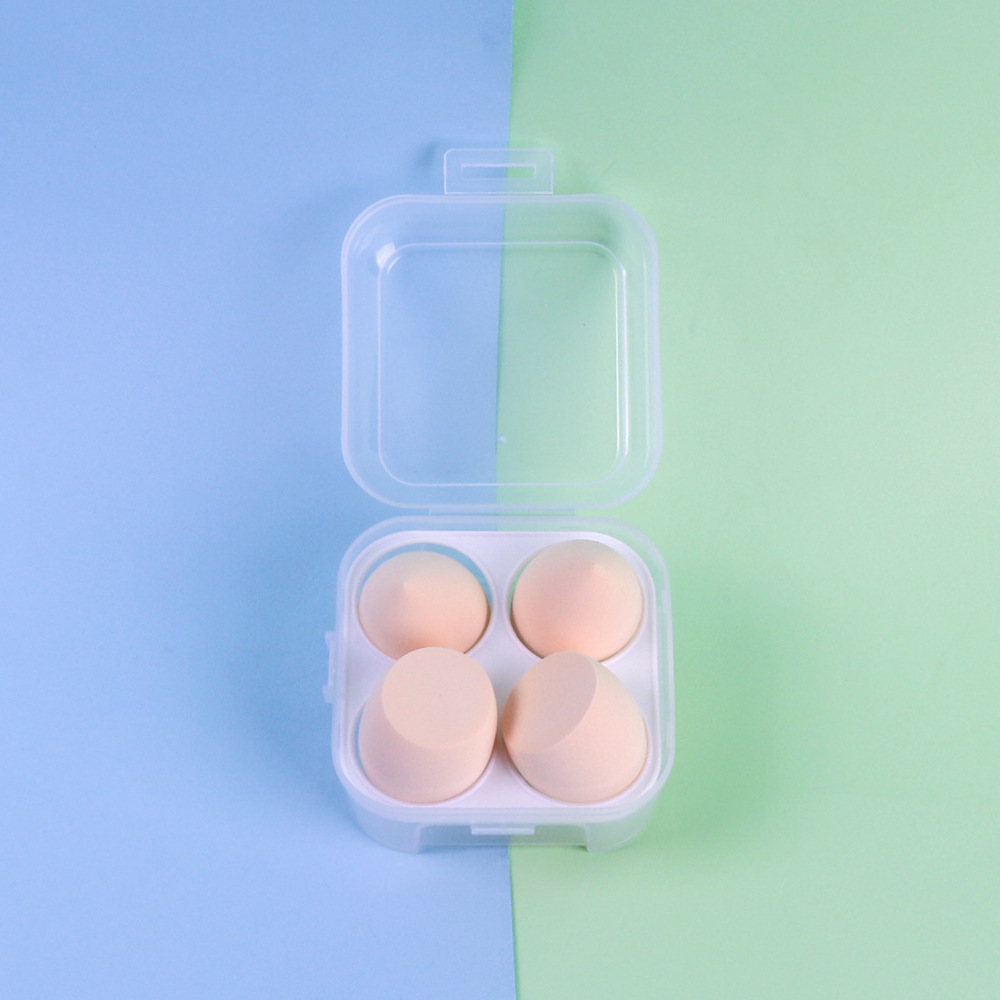 Simple Style Solid Color Hydrophilic Polyurethane Beauty Egg Box 1 Piece display picture 2