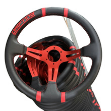 14寸MOMO汽车改装方向盘 通用北斗星捷达雨燕翼神菱帅赛车钛盘