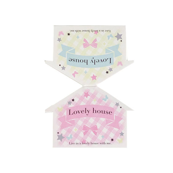 Original Cute Alien Card Head Love Bean Small Card Packaging Material Star-chasing Jewelry Baking Gift Card Packaging Card