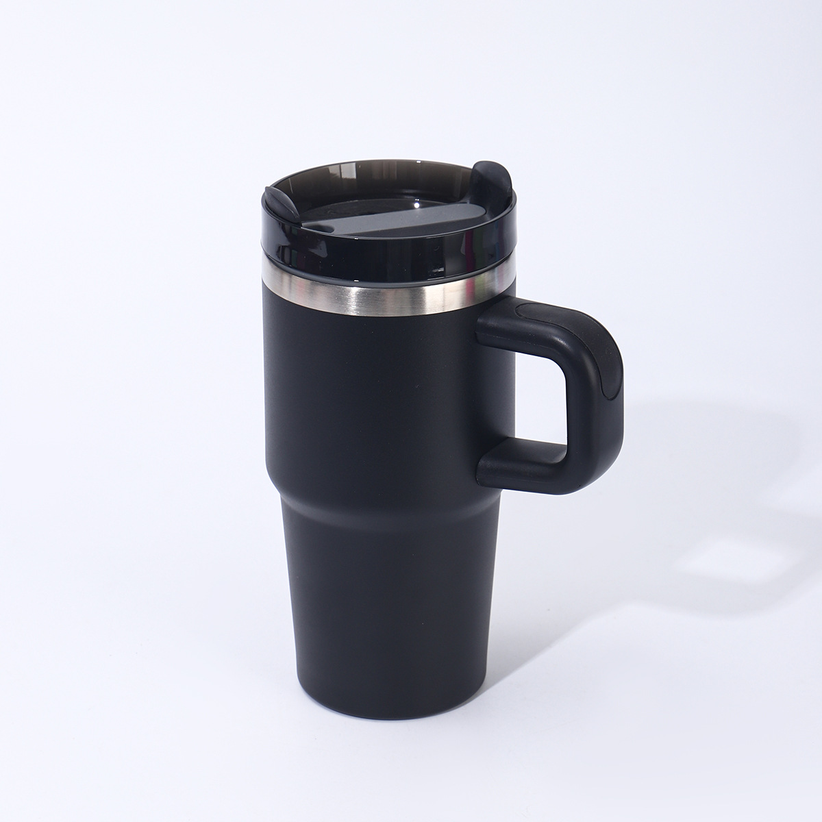 Moda transfronteriza de alto valor de la segunda generación mango taza de automóvil 20oz taza de aislamiento de acero inoxidable portable taza de hielo para automóviles