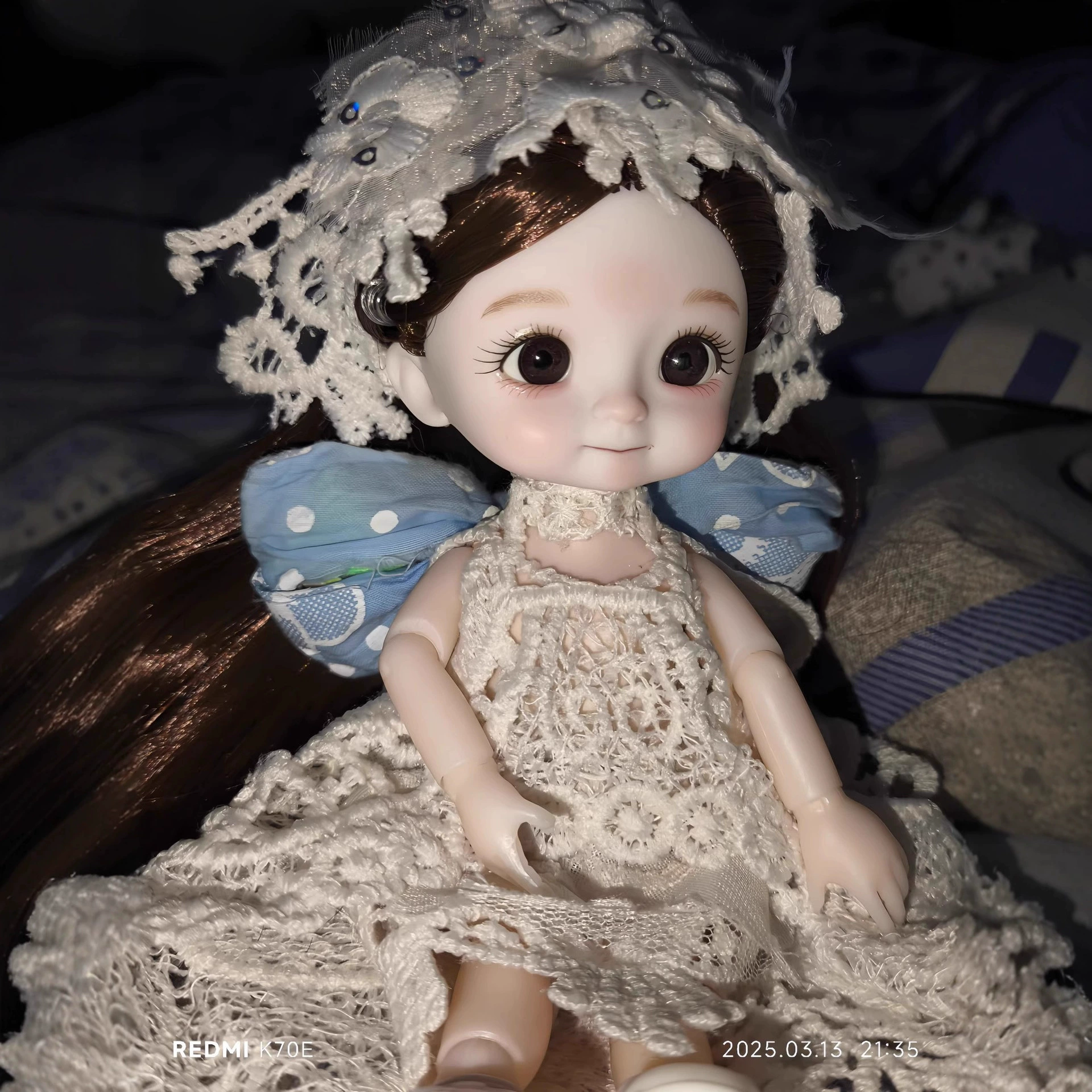 Милая кукла для переодевания, игрушка, 17 см, 3D