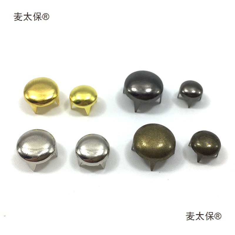 Круглые гвозди, круглые бусины, гвозди с четырьмя когтями, заклепки, врезные гвозди, одежда своими руками, обувь, сумки, аксессуары для мобильных телефонов, аксессуары для заклепок, Metabo