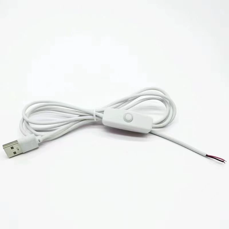 501 кабель переключателя USB5V Низковольтный контроллер лампы 1A регулировка света светодиодная настольная лампа ночник кнопка питания кабель