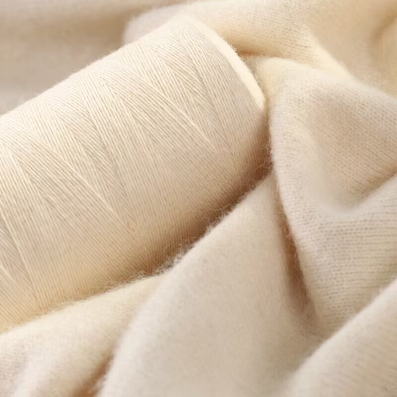 100g Genuine Worsted High-Quality Cashmere High-End Woven Hand-Knitted Gloves Scarf 2-Strand Thin Sweater Thread